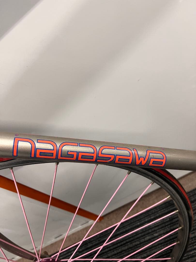 ［引き取り希望］Nagasawa シングルスピード　フレームと前後ホイールセット