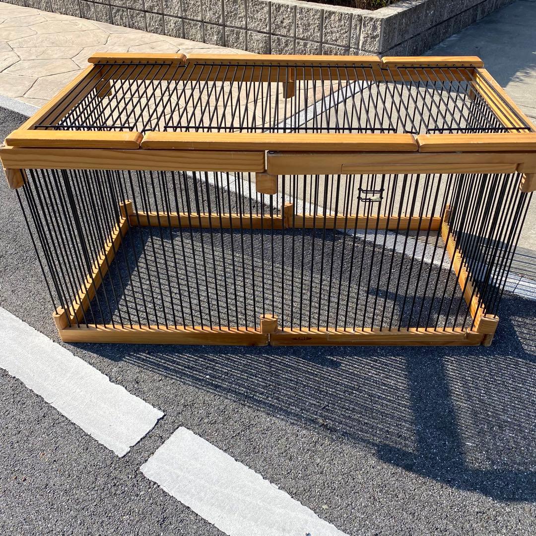 廃盤品】メディカル60 ペットサークル ルーフ付き