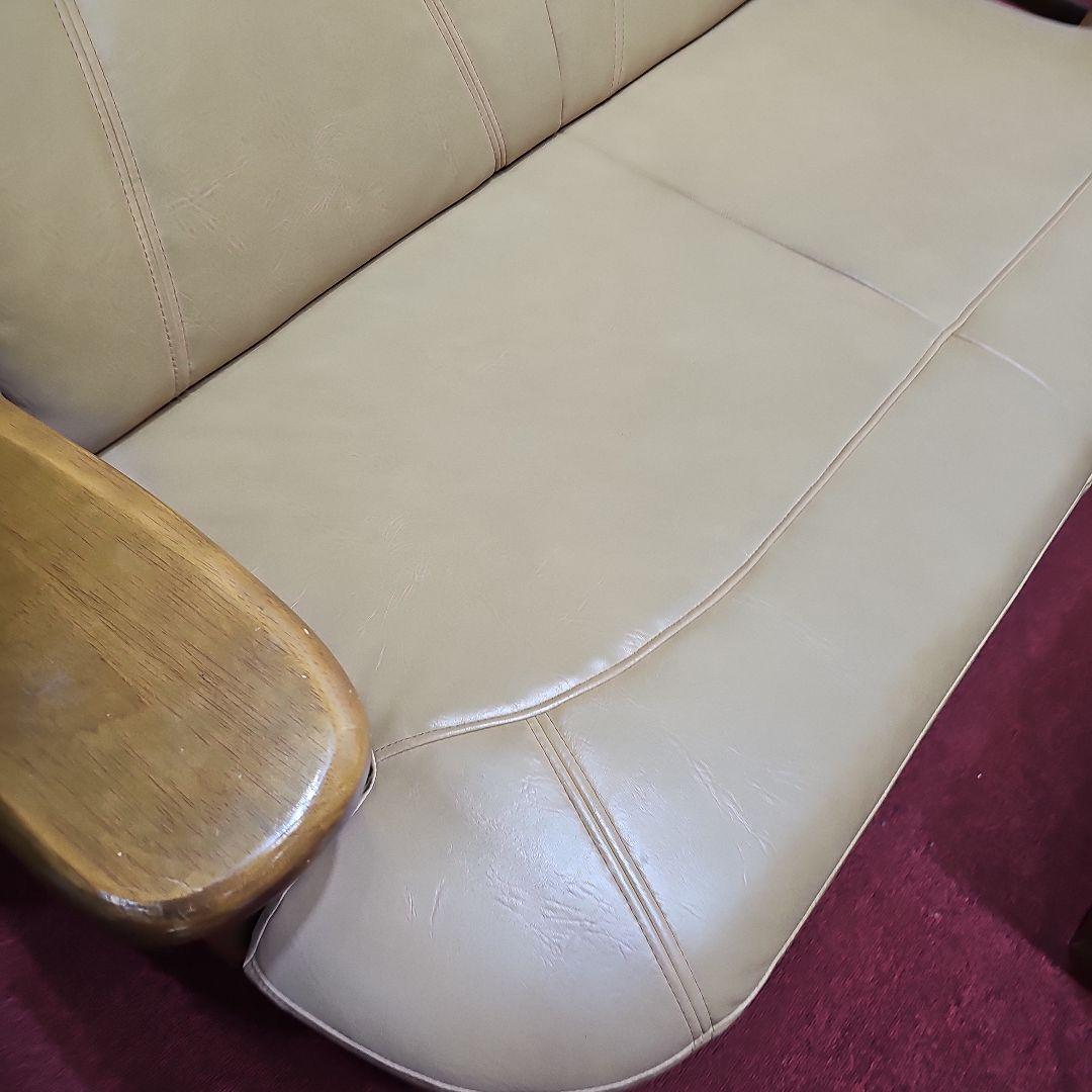 SET NITORI レトロ ベージュ ソファセット