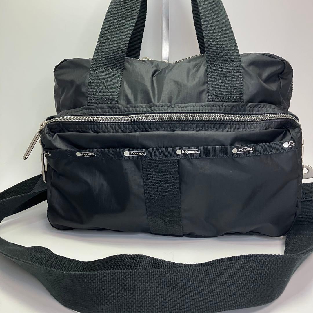 レスポートサック　エッセンシャル　ショルダーバッグ　2way 超軽量　ブラック