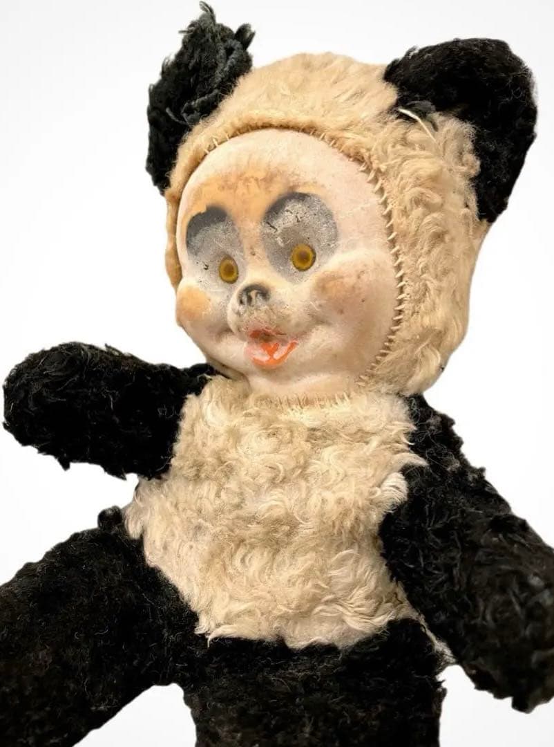 入手困難 ヴィンテージ アンティーク パンダ ぬいぐるみ トイ おもちゃ 人形