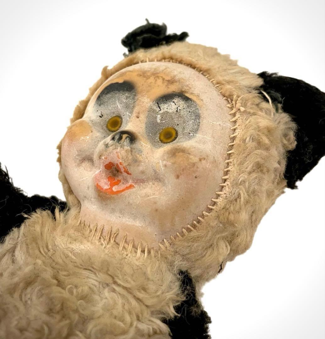 入手困難 ヴィンテージ アンティーク パンダ ぬいぐるみ トイ おもちゃ 人形