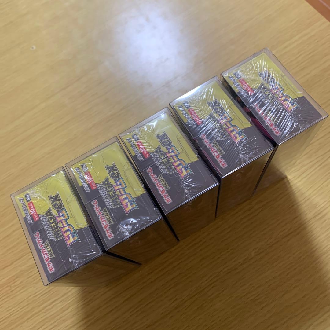メガドリームex 未開封 BOX シュリンク付き 5BOXセット