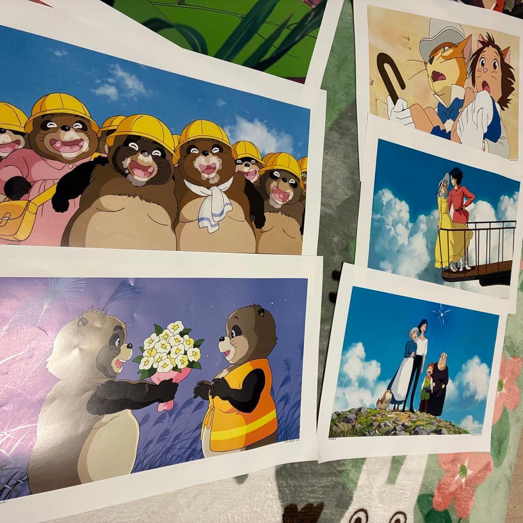 ジブリポスター16タイトル柄違い各2枚合計32枚セット