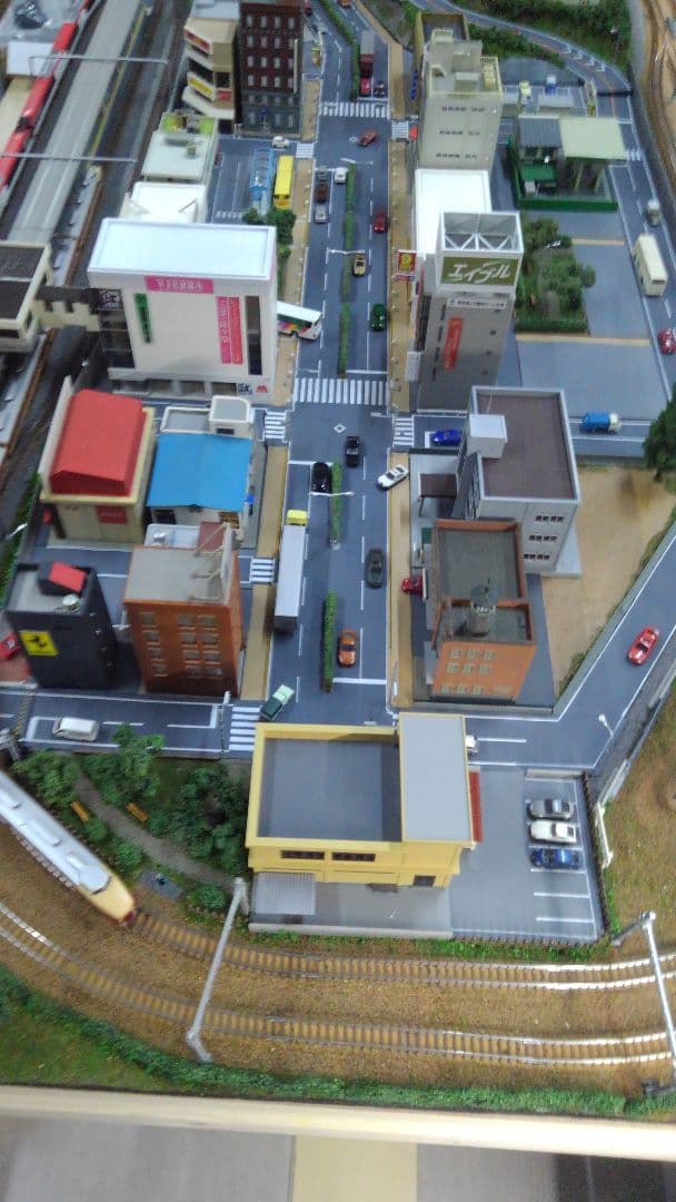 確認用✨鉄道模型ジオラマ✨お寺✨お城ジオラマ、プラモデル✨SPジオラマ製作