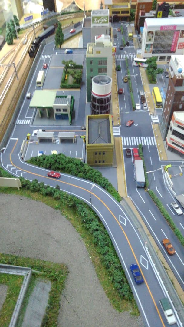確認用✨鉄道模型ジオラマ✨お寺✨お城ジオラマ、プラモデル✨SPジオラマ製作