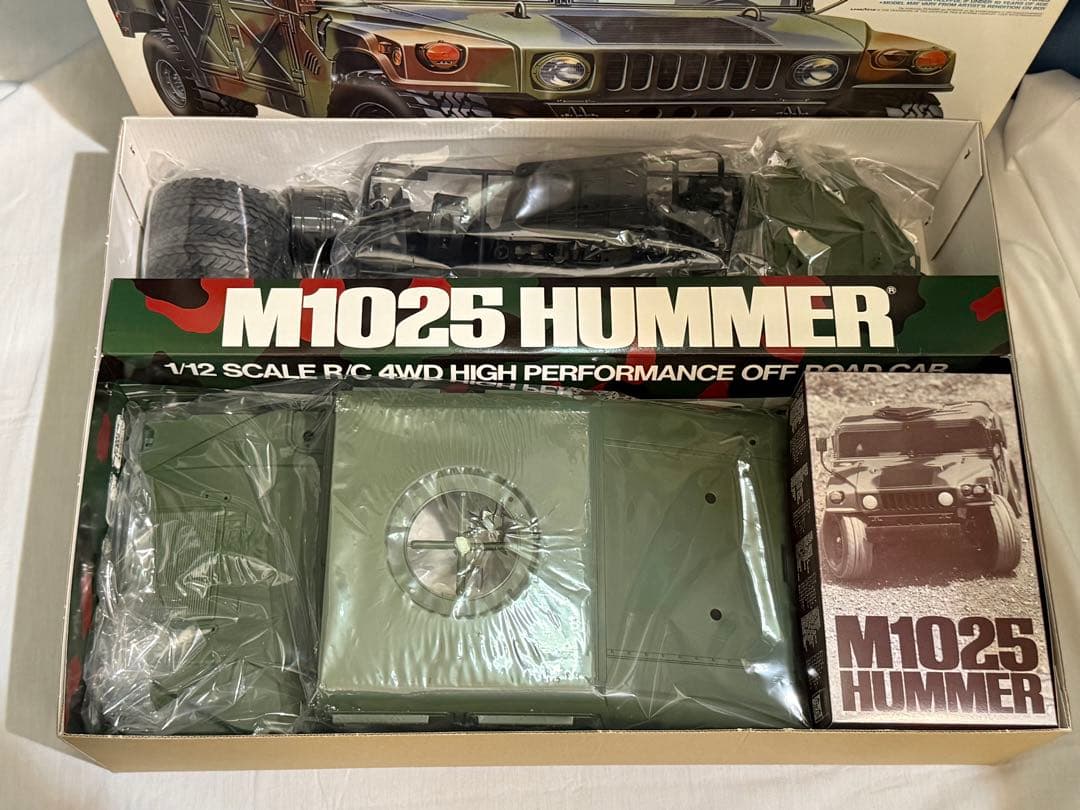 未使用★ラスト1台◆タミヤM1025 HUMMER 1/12 TA01シャーシ