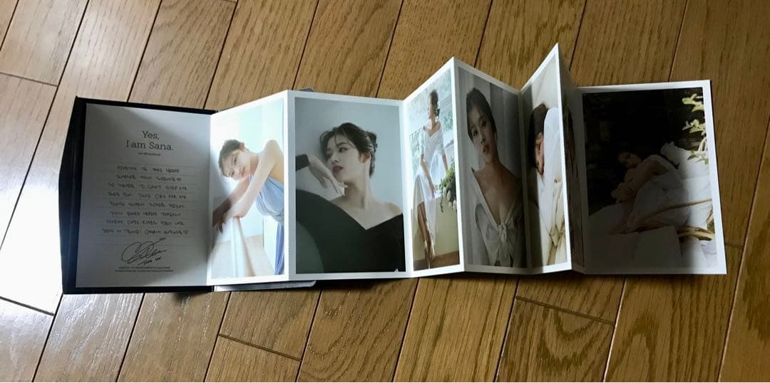 TWICE YES,I am Sana 写真集 フォトブック 一番くじ