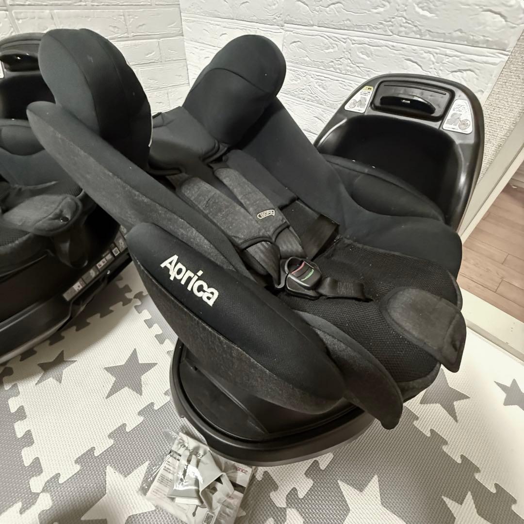 【☆2台セット☆】アップリカ☆チャイルドシート☆ディアターンプラスISOFIX☆