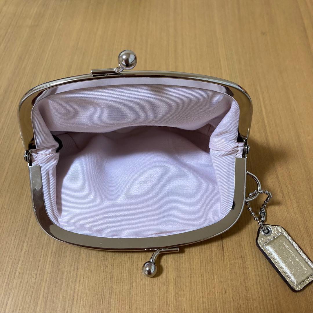 COACH モノグラム がま口型財布（ケース）希少 レア物