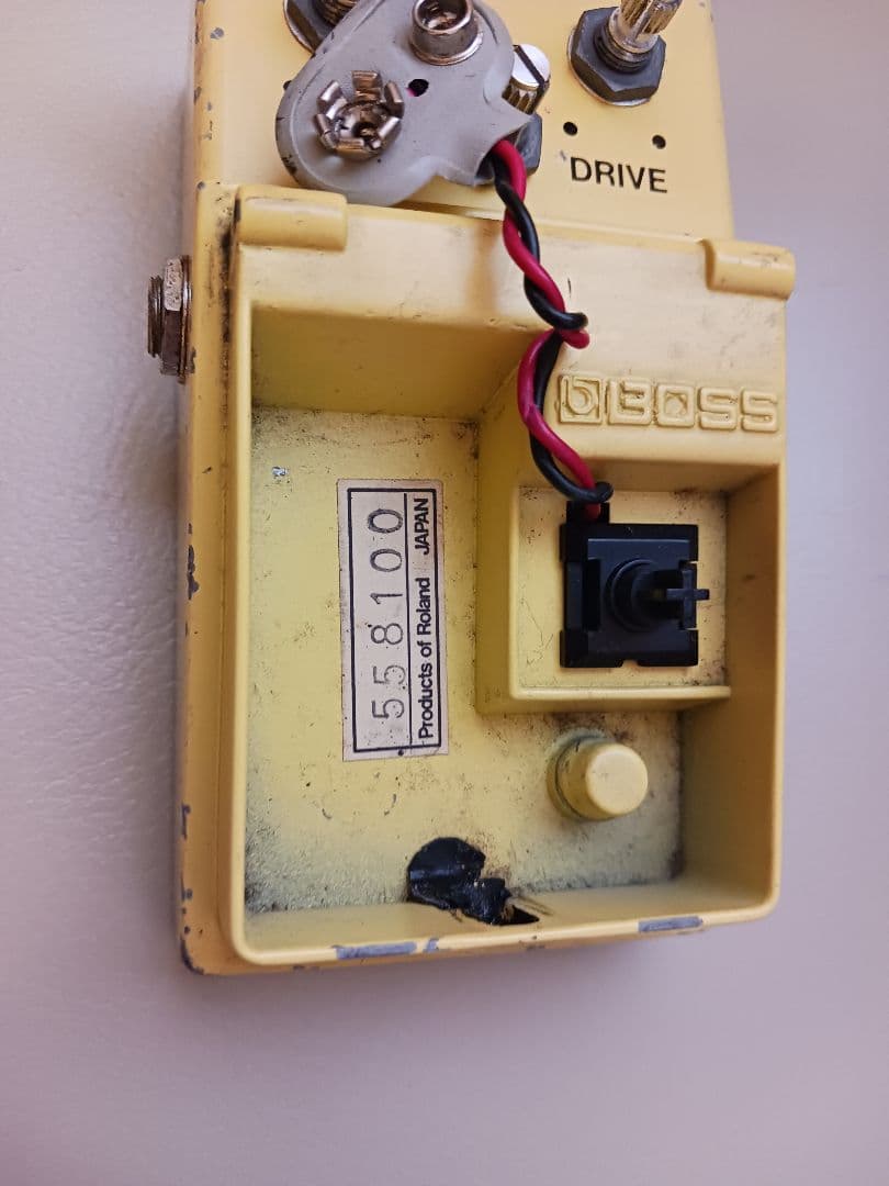 BOSS SD-1 スーパーオーバードライブ 1985年日本製 4558DX