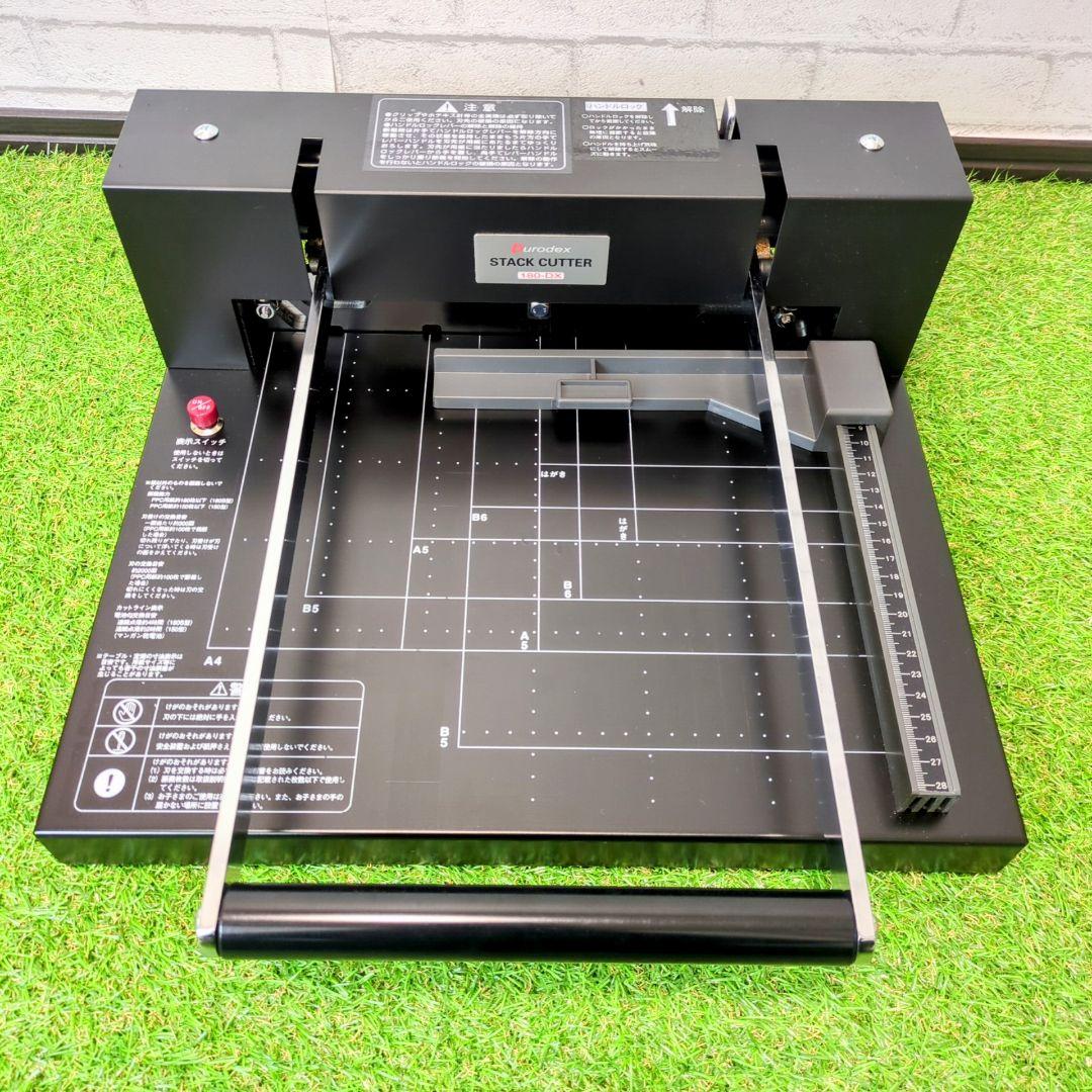 良品】Durodex スタックカッター 180DX 裁断機 カットライン表示