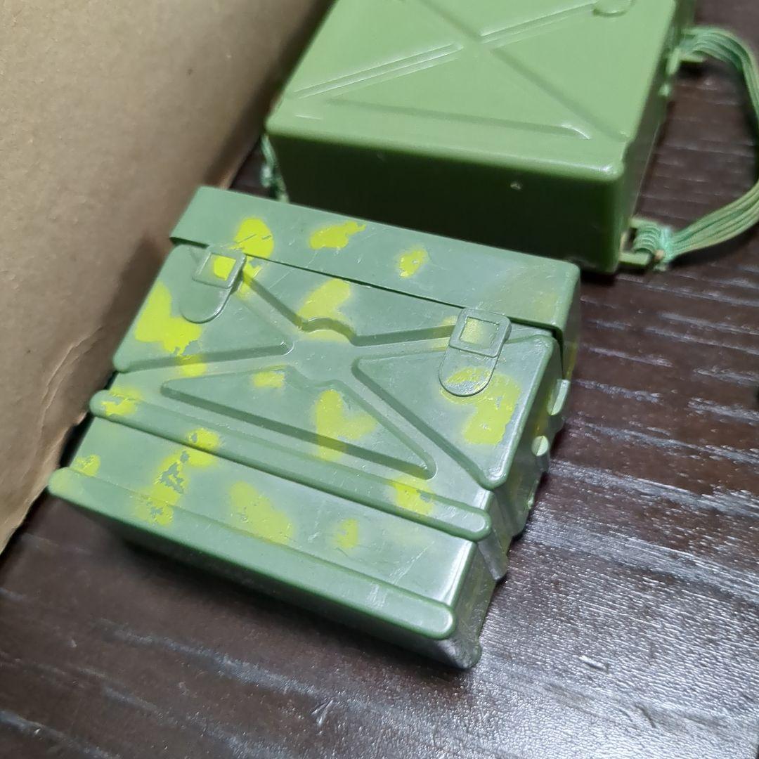 60年代ハスブロ GIJOE （giジョー）箱付き 通信器 背嚢 ポンチョなど