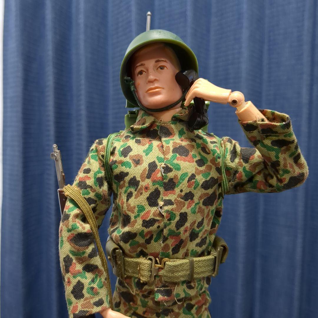 60年代ハスブロ GIJOE （giジョー）箱付き 通信器 背嚢 ポンチョなど
