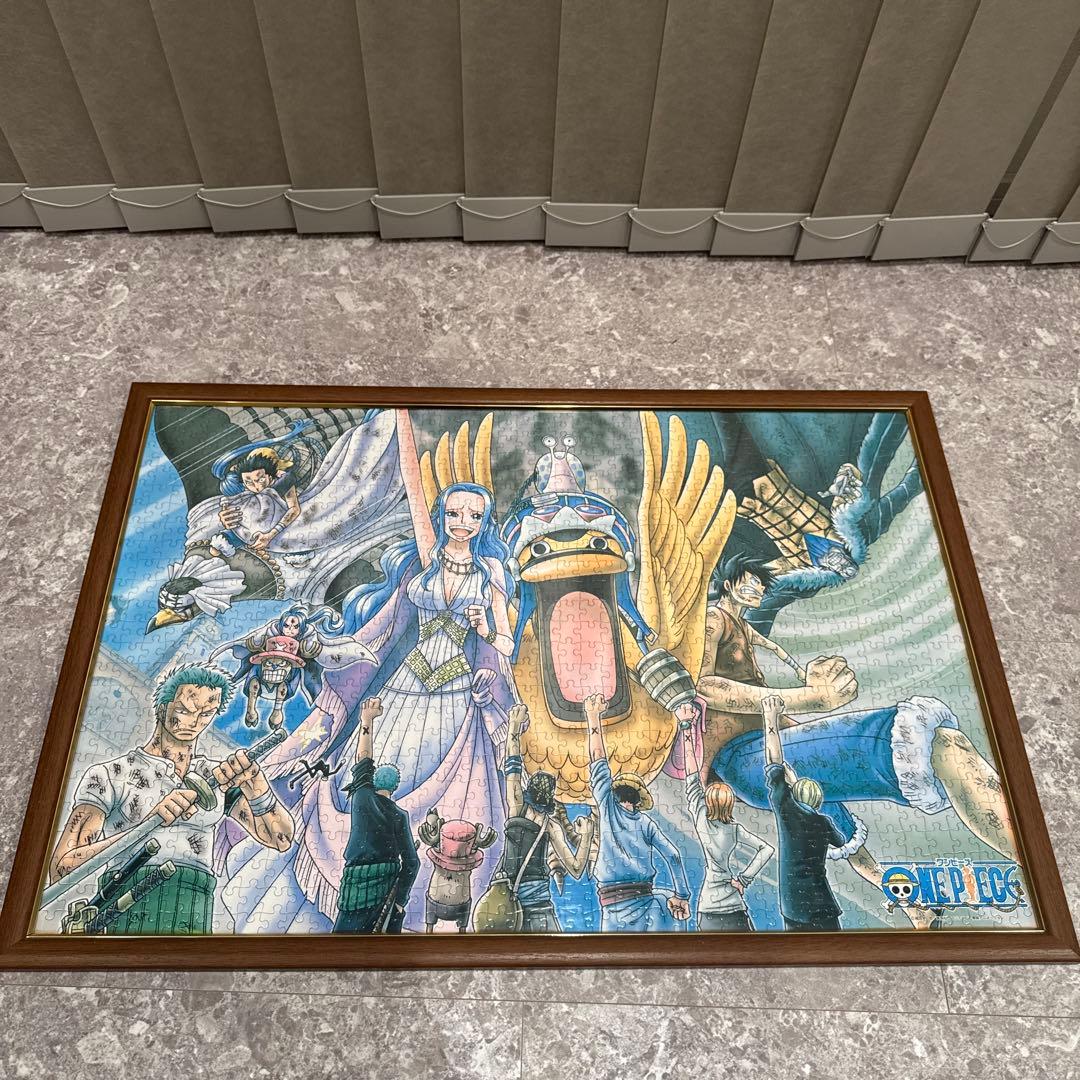 完成品】ワンピースパズル34個セット/アルティメット専用パネル付 完成