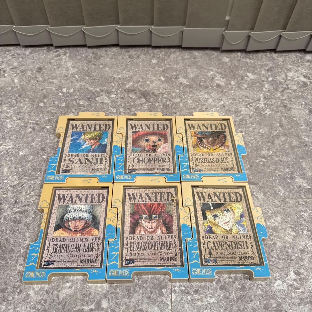 完成品】ワンピースパズル34個セット/アルティメット専用パネル付 完成