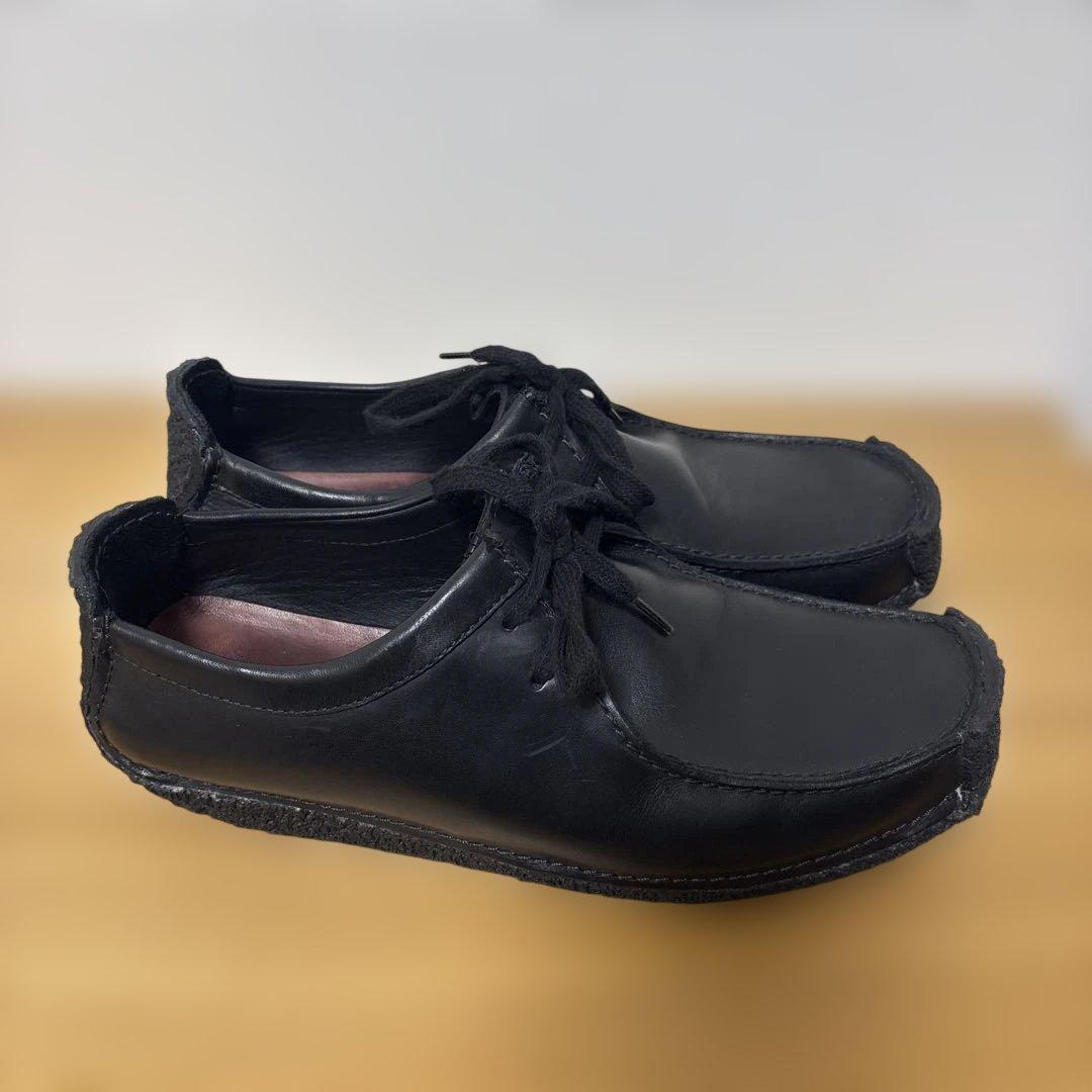 クラークス　Natalie/メンズ ナタリー（ブラックレザー）