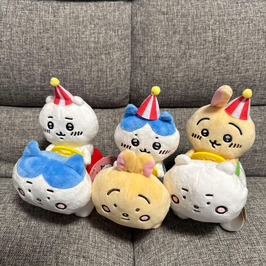ちいかわらんど ぴーぽぽぬいぐるみ 3点セット 🌟新商品🌟 12/3(土)発売 『ぴーぽぽぬいぐるみ』 各2860円(税込
