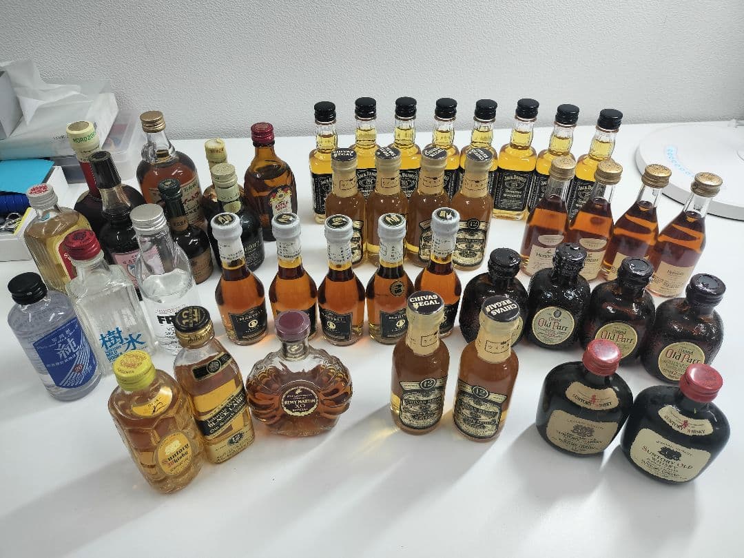 ウイスキー ブランデー ミニボトル