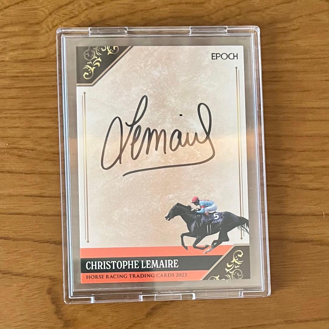 競馬イクイノックスEPOCH HORSERACING ルメール サイン