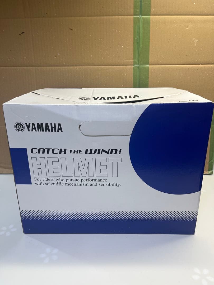 たこち　ヤマハ フルフェイスヘルメット パールホワイト　Ｌサイズ