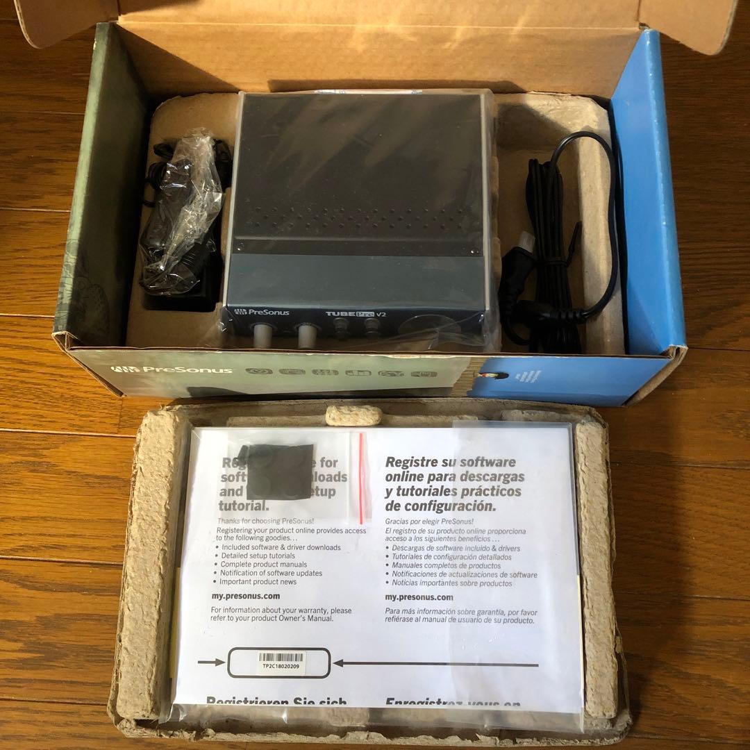 PreSonus TubePre V2 マイクプリアンプ