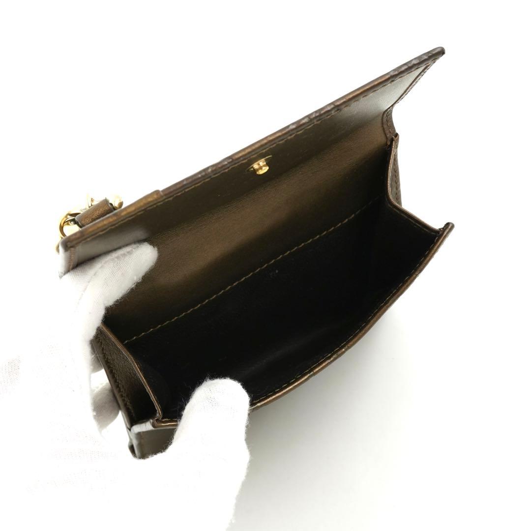 ✨未使用に近い✨GUCCI ミニ財布インターロッキングGG柄GGライン