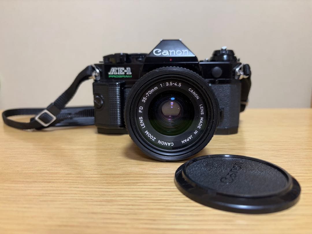 キヤノンAE-1 program＆FD35-70mm（F3.5-4.5）ズーム