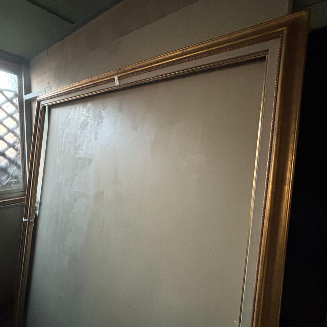 F100 油絵用額縁　油彩額　アンティークフレーム　ゴールド