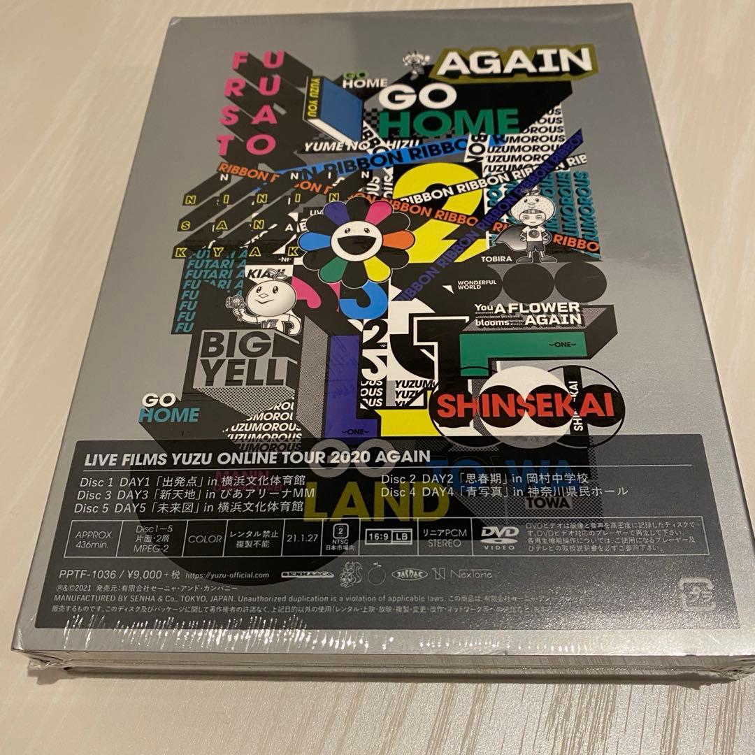 ゆず YUZU アゲイン AGAIN 2020 DVD 5枚組