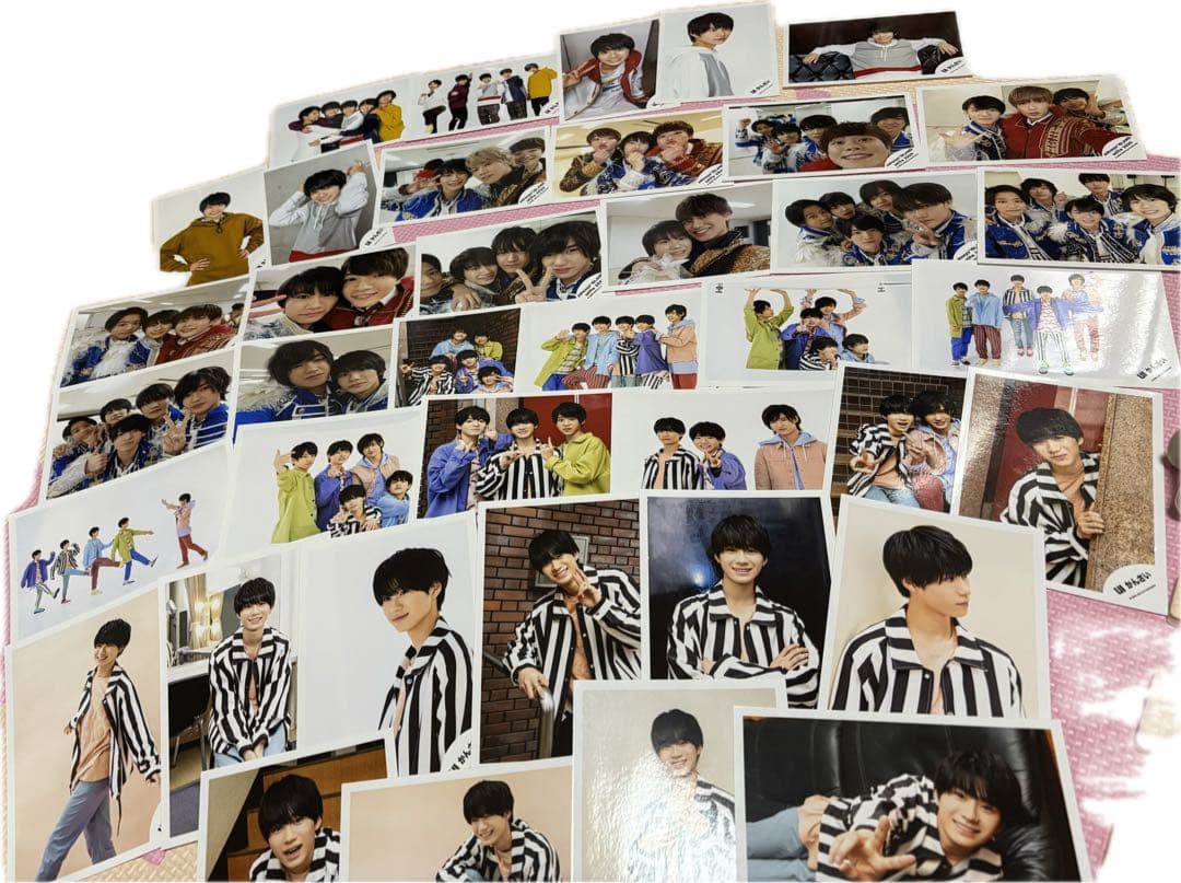 嶋﨑斗亜Lil かんさいリトル関西ジャニショ生写真103枚まとめ売りフォトセット