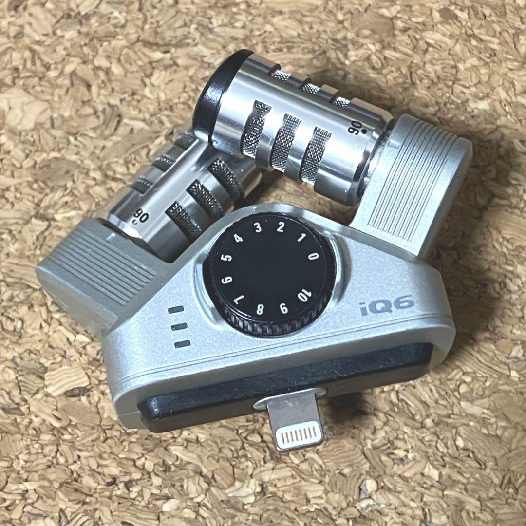 Zoom(ズーム) / iQ6 XYステレオマイク for iPhone - メルカリ