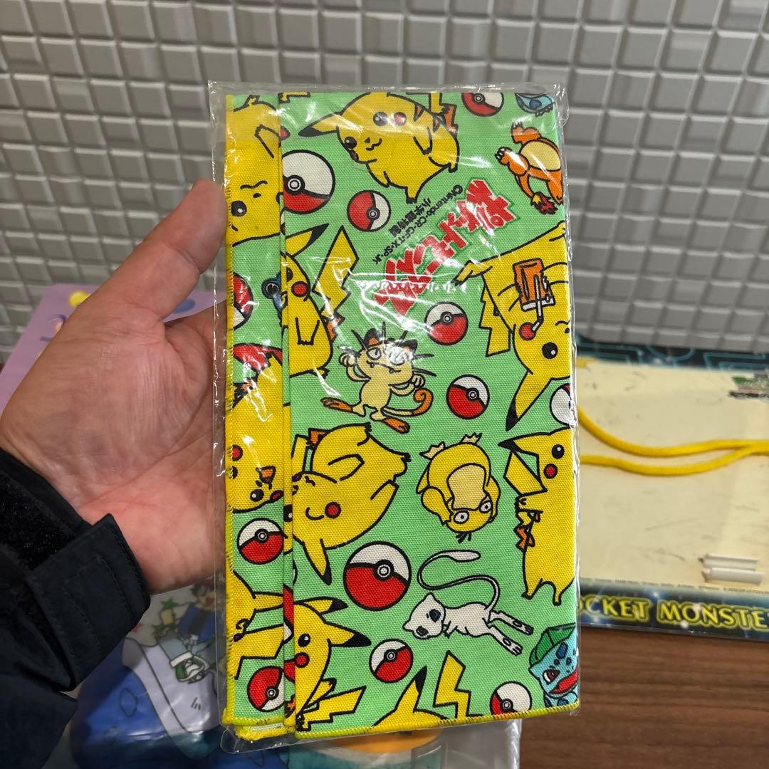 初代　ポケモングッズ　タオル　ハンカチ　ビーチバック　スプーン　黒板