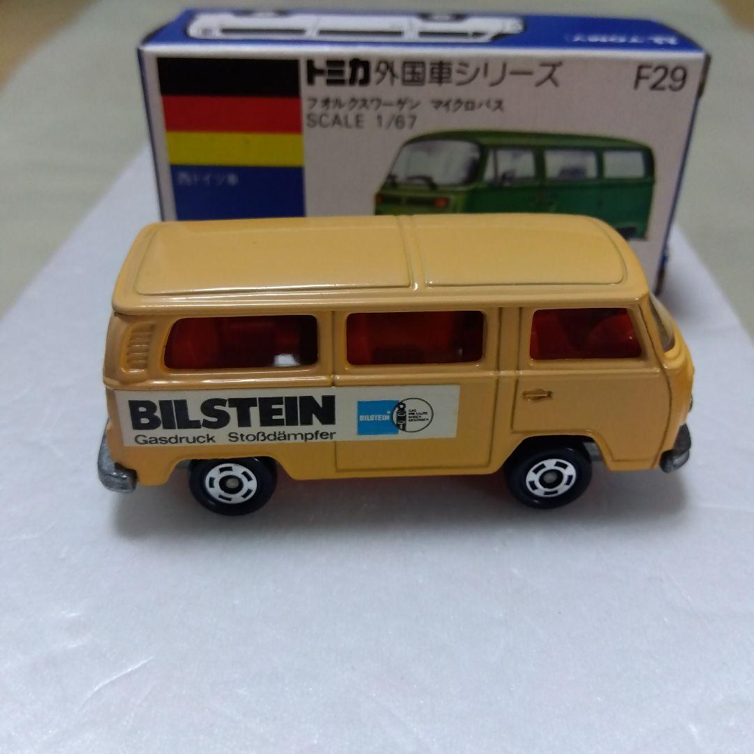 トミカ青箱　フォルクスワーゲン マイクロバス F29（BILSTEINサービス）