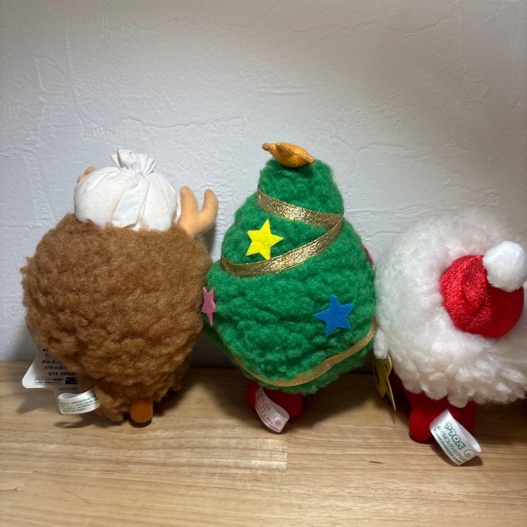 アフロ犬　ぬいぐるみ　クリスマスシリーズ