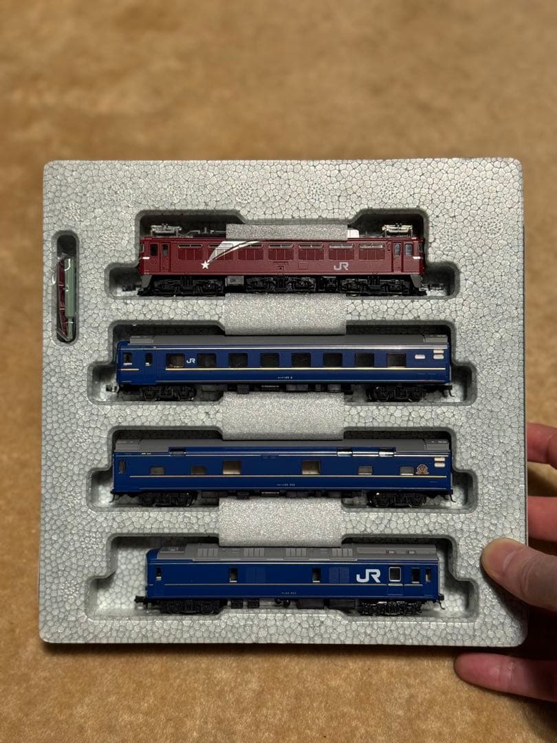 KATO カトー EF81＋24系25形 「北斗星」 基本セット 10-804