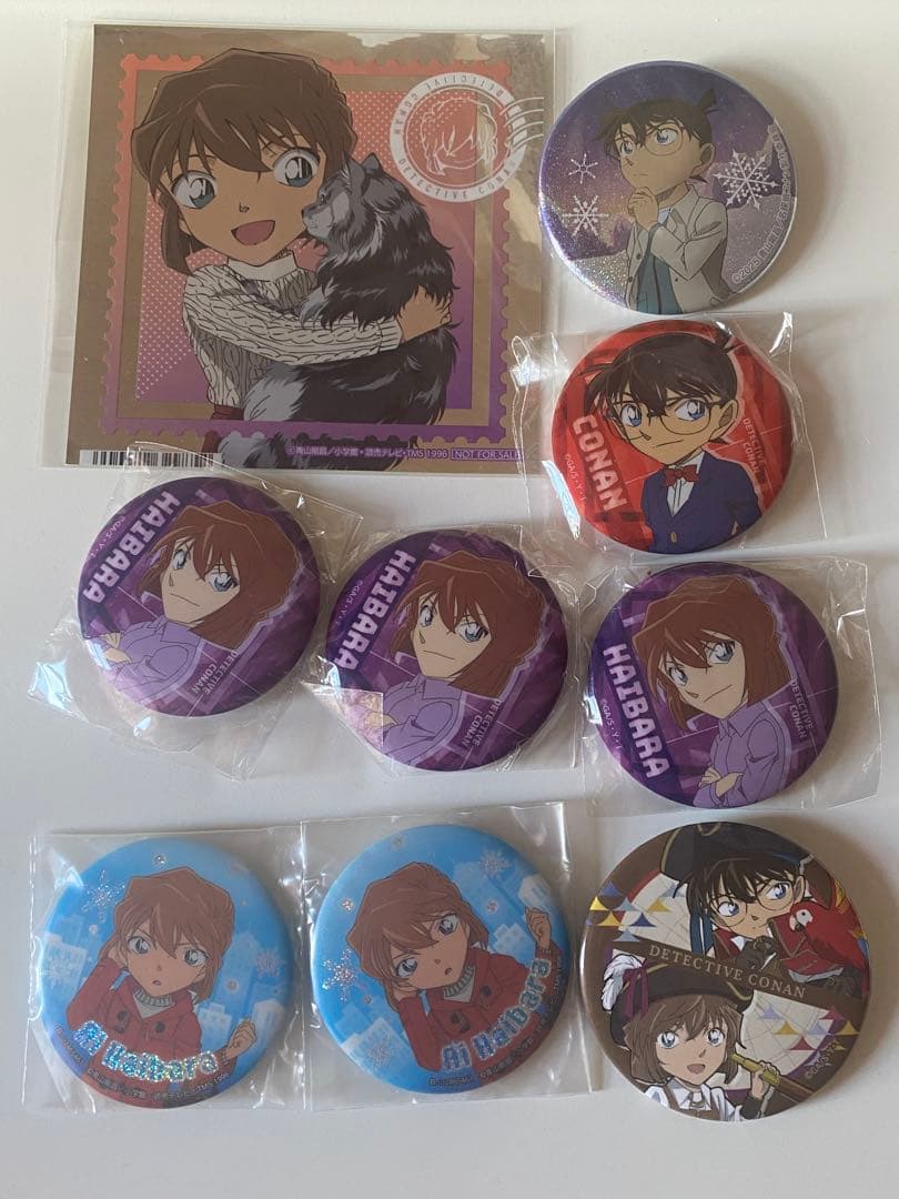 名探偵コナン 灰原哀 缶バッジ まとめ売り - メルカリ