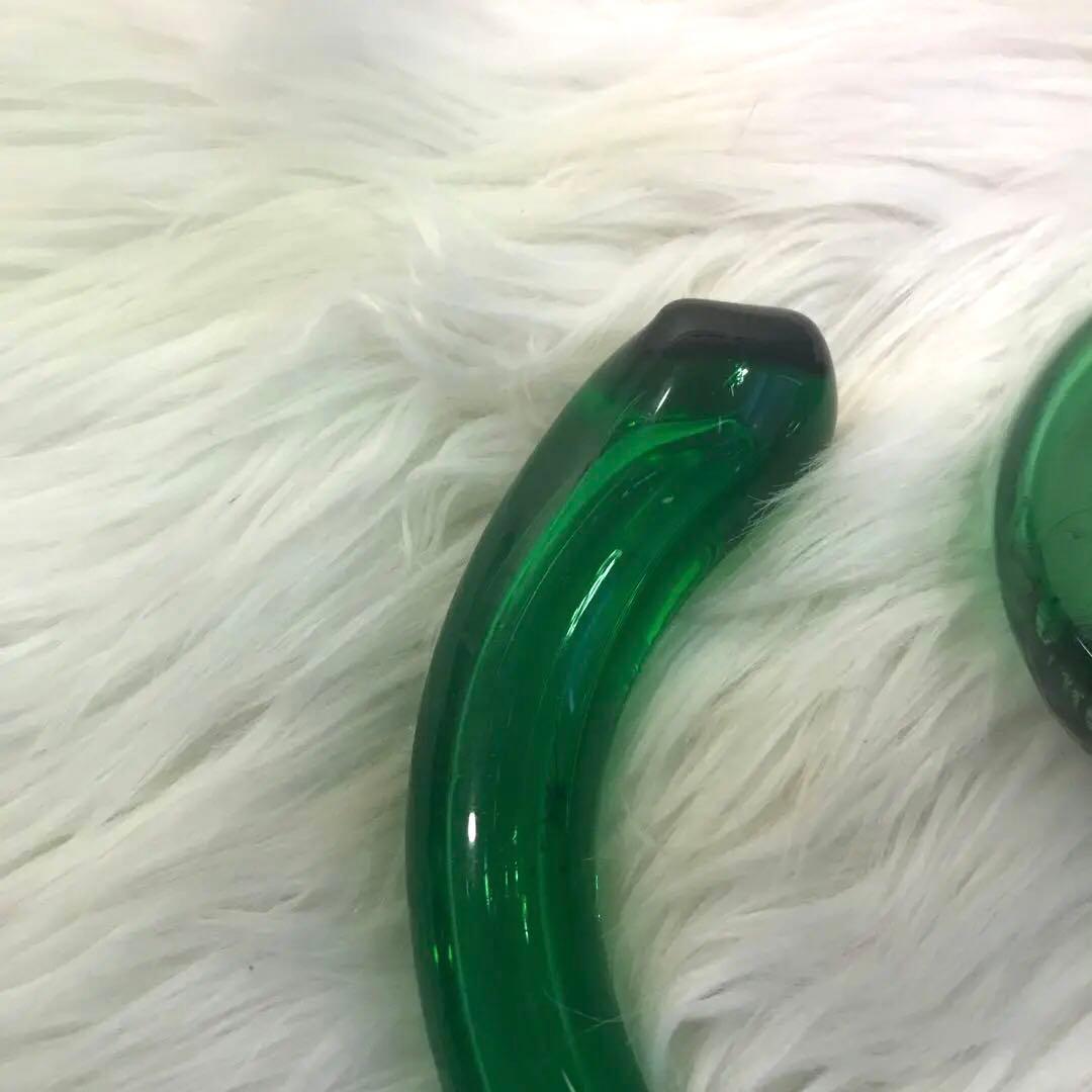 超希少品 】70's STIVER ITALY 大型 花瓶 クリスタル 緑 - メルカリ