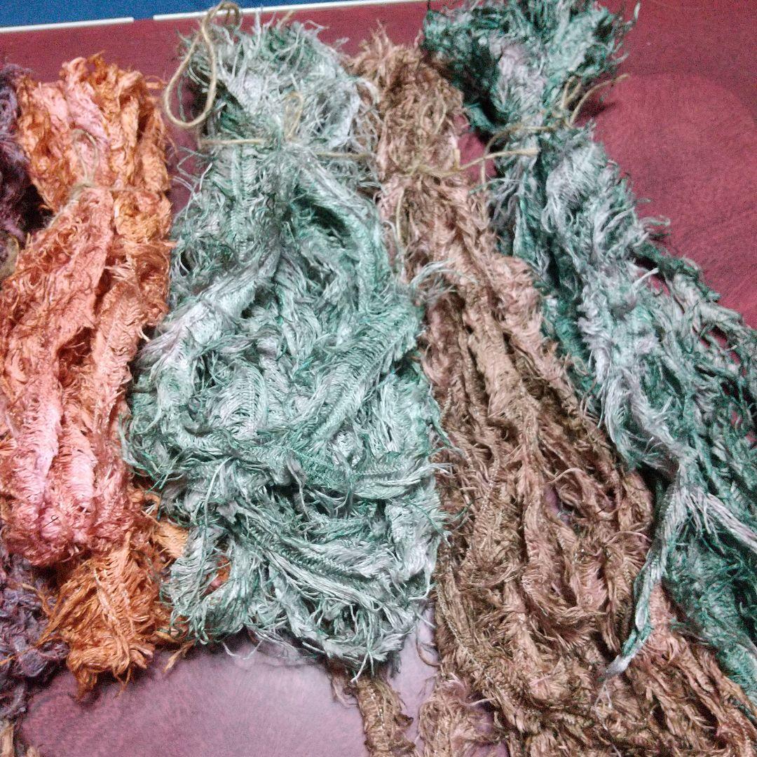 ジャンクジャーナルジ素材。変わり糸。Xmasセット。12/23迄。