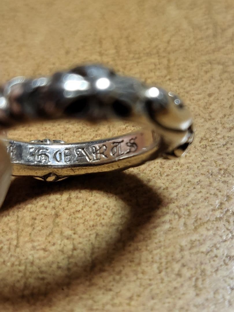 CHROME HEARTS SBTバンド リング 16号