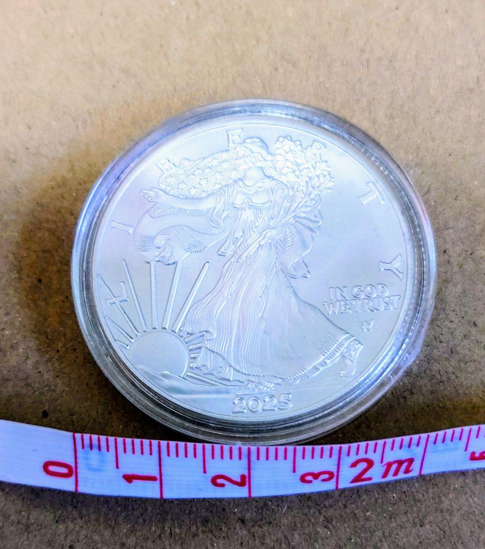 m*u様 2025年 ウィングドリバティ 1オンス銀貨 アンティーク 古銭 コレ