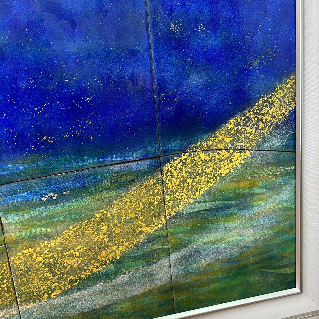 七宝焼 壁画 ②