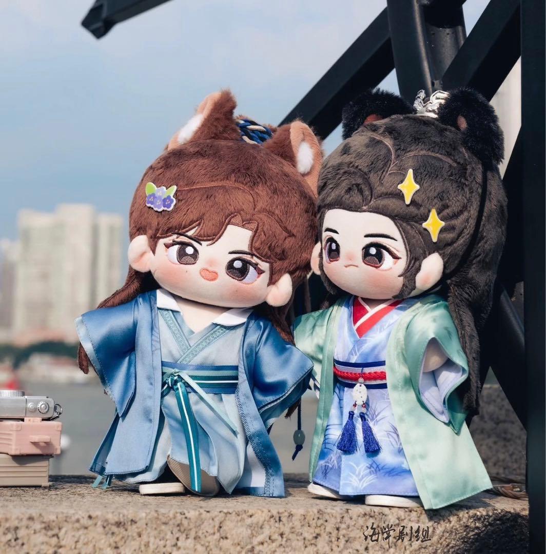 20cm 山河令 ぬいぐるみ 周子舒 張哲瀚 温客行 龔俊 195