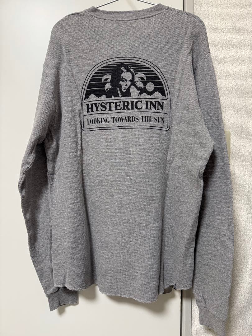 HYSTERIC GLAMOUR ヘンリーネック サーマル STYLING | HYSTERIC