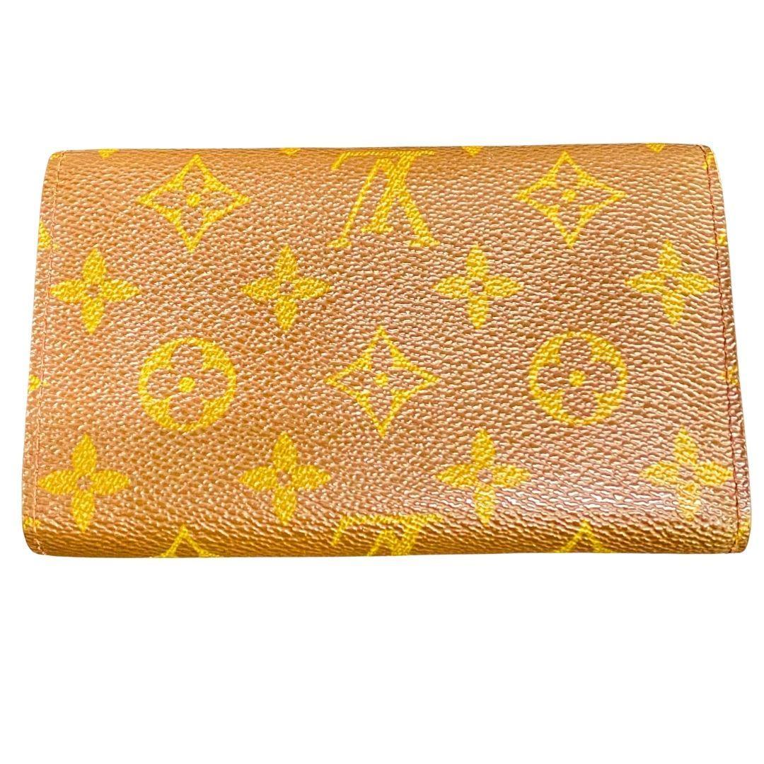 美品 ルイヴィトン モノグラム ポルトモネ・ビエ・トレゾール 二つ折り