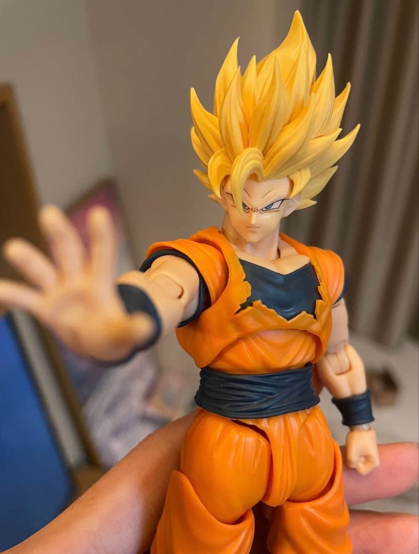 S.H.Figuarts用 孫悟空スパーサイヤ人2 ヘッドパーツ ドラゴンボール