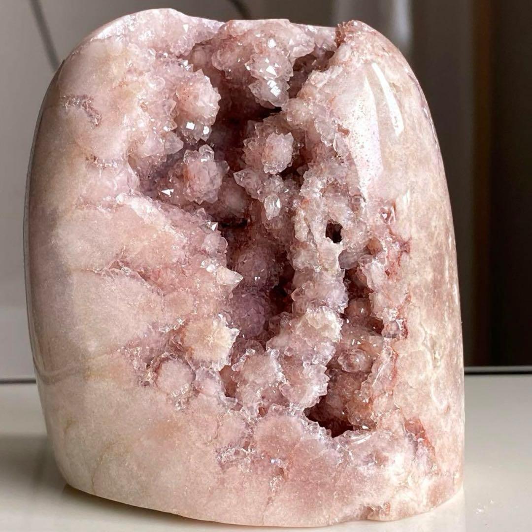 ★★★破格 最終大特価【 キュート ピンクアメジスト ドーム 約618g