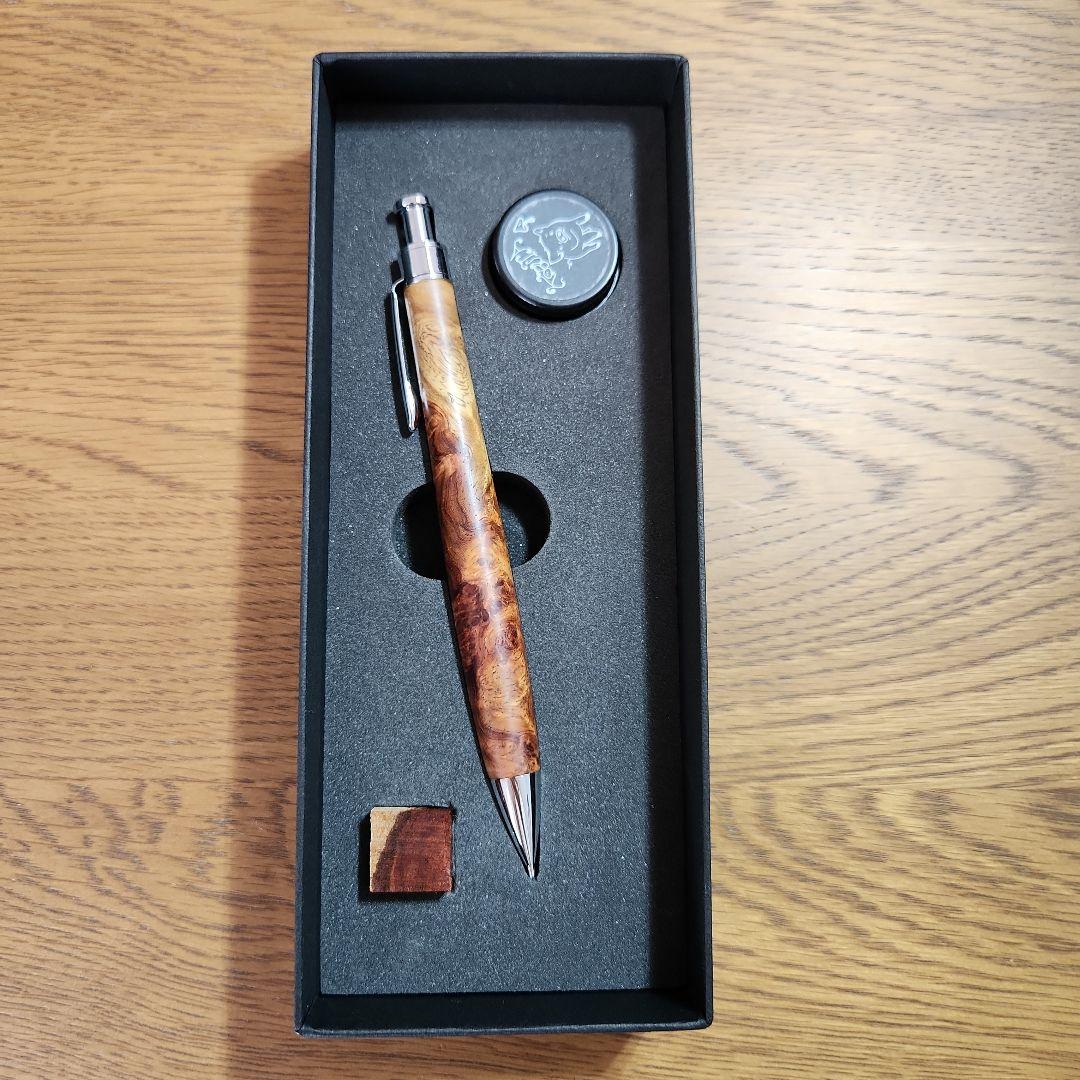 こぶた工房】極上花梨瘤杢 シャープペンシル0.5mm - メルカリ