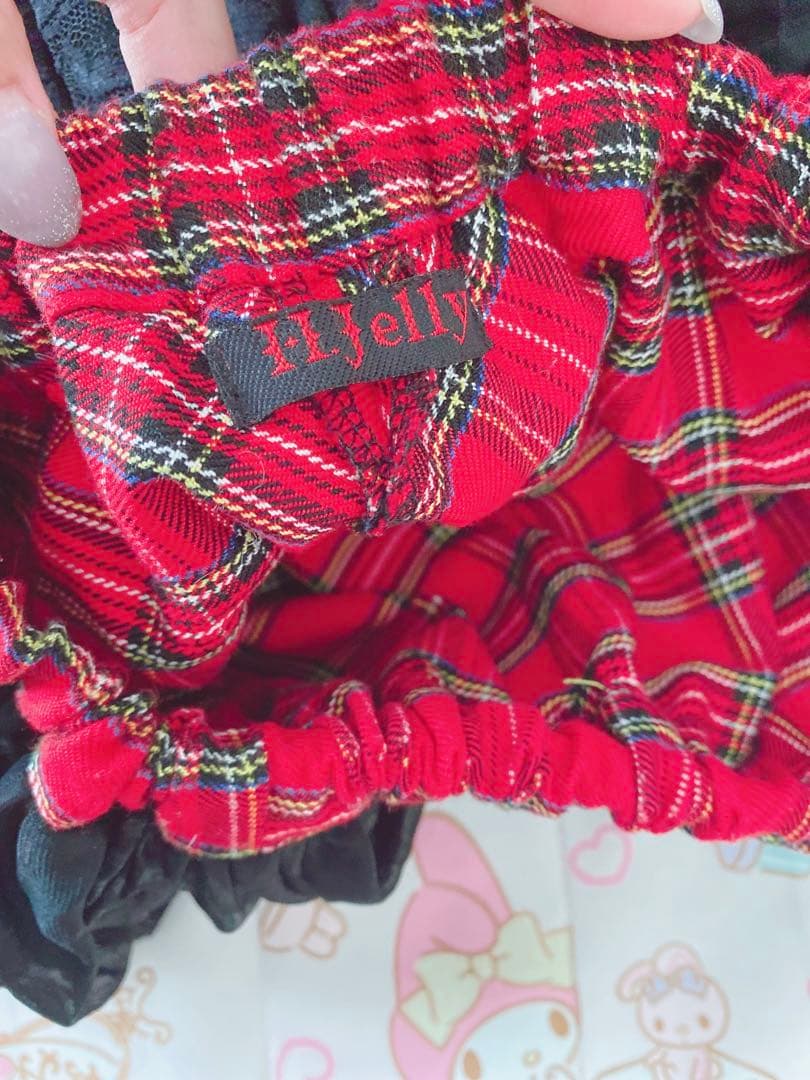 ユ*ニ様 h.jelly ♡チェックスカート♡