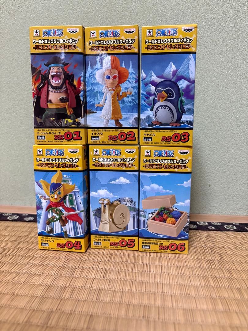 ワンピース ワールドコレクタブルフィギュア リクエストセレクション